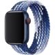 Řemínek pro Apple Watch (42/44/45mm) Elastic Nylon, velikost 135-150mm - Blueberry