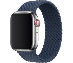 Řemínek pro Apple Watch (42/44/45mm) Elastic Nylon, velikost 135-150mm - Abyss Blue