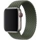 Řemínek pro Apple Watch (42/44/45mm) Elastic Nylon, velikost 150-165mm - Inverness Green