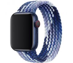 Řemínek pro Apple Watch (42/44/45mm) Elastic Nylon, velikost 150-165mm - Blueberry