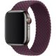 Řemínek pro Apple Watch (38/40/41mm) Elastic Nylon, velikost 135-150mm - Dark Cherry