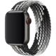 Řemínek pro Apple Watch (38/40/41mm) Elastic Nylon, velikost 135-150mm - Black Clever