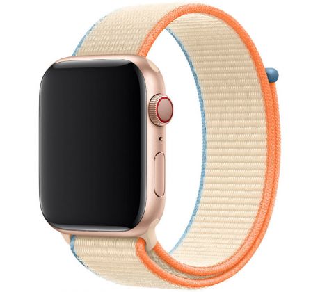 Nylonový řemínek pro Apple Watch (42/44/45mm) Cream