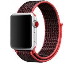 Nylonový řemínek pro Apple Watch (38/40/41mm) Bright Crimson