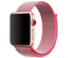 Nylonový řemínek pro Apple Watch (42/44/45mm) Hot Pink
