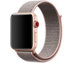 Nylonový řemínek pro Apple Watch (38/40/41mm) Pink Sand