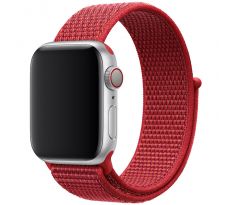 Nylonový řemínek pro Apple Watch (42/44/45mm) Red