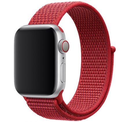 Nylonový řemínek pro Apple Watch (42/44/45mm) Red