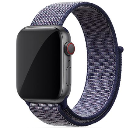 Nylonový řemínek pro Apple Watch (42/44/45mm) Deeple Blue