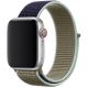 Nylonový řemínek pro Apple Watch (38/40/41mm) Khaki Blue