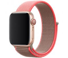 Nylonový řemínek pro Apple Watch (42/44/45mm) Neon Pink