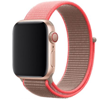 Nylonový řemínek pro Apple Watch (42/44/45mm) Neon Pink