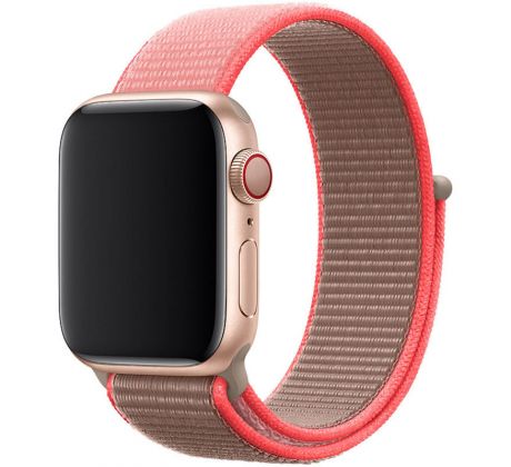 Nylonový řemínek pro Apple Watch (38/40/41mm) Neon Pink