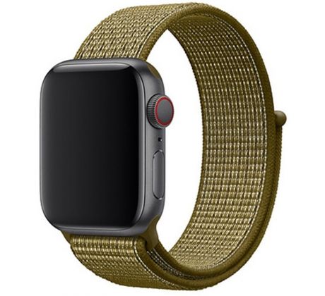 Nylonový řemínek pro Apple Watch (38/40/41mm) Olive Flak