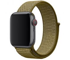 Nylonový řemínek pro Apple Watch (42/44/45mm) Olive Flak