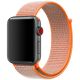 Nylonový řemínek pro Apple Watch (42/44/45mm) Orange Red