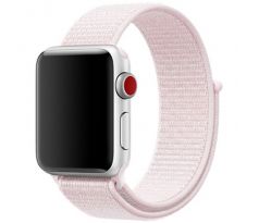 Nylonový řemínek pro Apple Watch (42/44/45mm) Pearl Pink