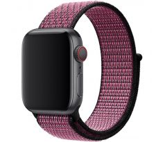 Nylonový řemínek pro Apple Watch (38/40/41mm) Pink Blasttrue Berry