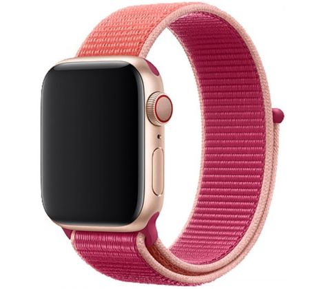 Nylonový řemínek pro Apple Watch (38/40/41mm) Pomegranate