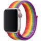 Nylonový řemínek pro Apple Watch (42/44/45mm) Rainbow