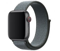 Nylonový řemínek pro Apple Watch (42/44/45mm) Storm Gray