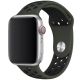 Řemínek pro Apple Watch (42/44/45mm) Sport, army green-black (velikost L)