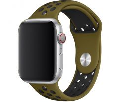 Řemínek pro Apple Watch (38/40/41mm) Sport, olive-flak (velikost L)