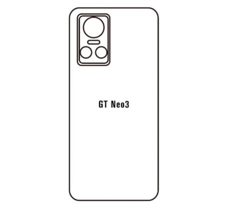 Hydrogel - zadní ochranná fólie - Realme GT Neo 3