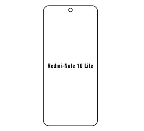 Hydrogel - matná ochranná fólie - Xiaomi Redmi Note 10 Lite