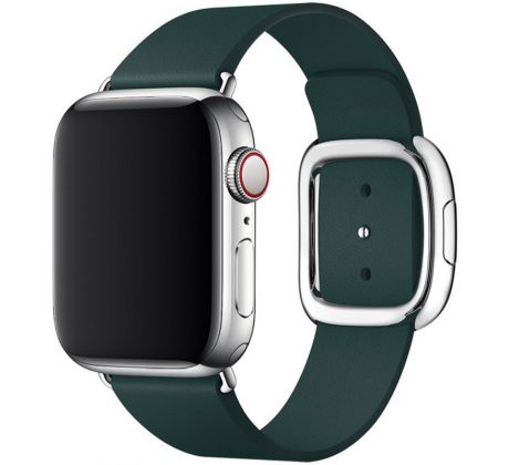 Kožený řemínek Magnetic Closure pro Apple Watch (38/40/41mm) Green