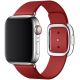 Kožený řemínek Magnetic Closure pro Apple Watch (38/40/41mm) Red