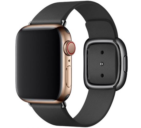 Kožený řemínek Magnetic Closure pro Apple Watch (38/40/41mm) Black