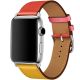 Kožený řemínek pro Apple Watch (42/44/45mm) Ambre Capucine