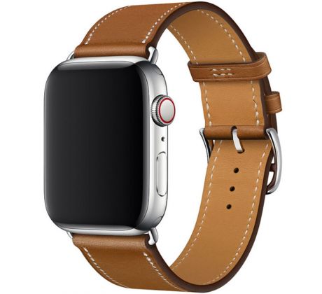 Kožený řemínek pro Apple Watch (38/40/41mm) Brown