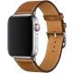 Kožený řemínek pro Apple Watch (38/40/41mm) Brown