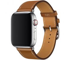 Kožený řemínek pro Apple Watch (42/44/45mm) Brown