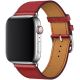 Kožený řemínek pro Apple Watch (38/40/41mm) Red