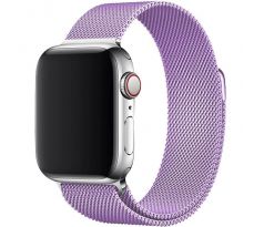 Řemínek Loop Milanese Apple Watch 42/44/45mm Lavender