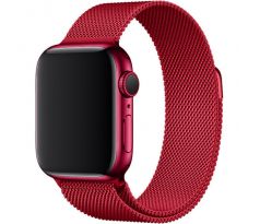 Řemínek Loop Milanese Apple Watch 42/44/45mm Red