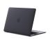 Matný transparentní kryt pro Macbook Air 13.3'' (A1466/A1369) černý