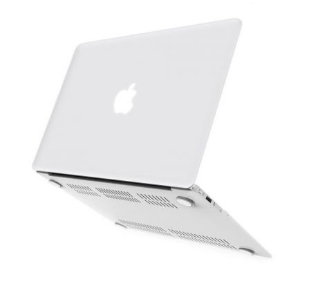 Matný transparentní kryt pro Macbook Pro 16'' (A2141) bílý