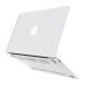 Matný transparentní kryt pro Macbook Air 13.3'' (A1466/A1369) bílý