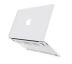Matný transparentní kryt pro Macbook Air M1 13.3'' (A1932/A2179/A2337) bílý