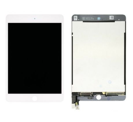 Apple iPad Mini 5 (2019) - komplet displej + dotyková deska A2124, A2126, A2133 (bílý)