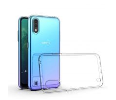 Samsung Galaxy A01 - Průsvitný ultratenký silikonový kryt 