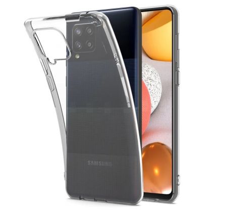 Samsung Galaxy A42 5G - Průsvitný ultratenký silikonový kryt 
