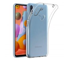 Samsung Galaxy A11 - Průsvitný ultratenký silikonový kryt  