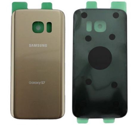 Samsung Galaxy S7 Edge - Zadní kryt - zlatý (náhradní díl)