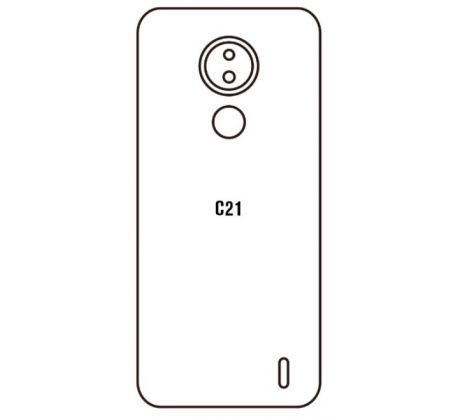 Hydrogel - zadní ochranná fólie - Nokia C21