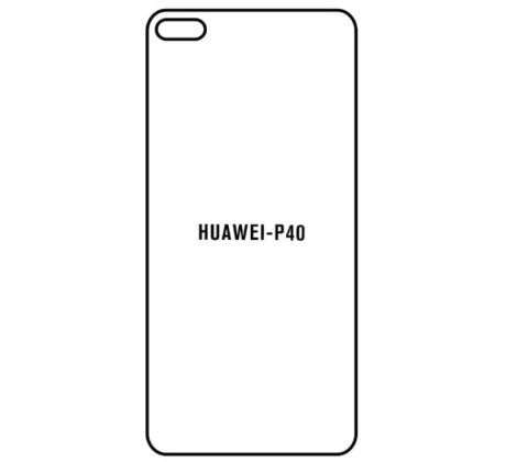 Hydrogel - ochranná fólie - Huawei P40, typ výřezu 2